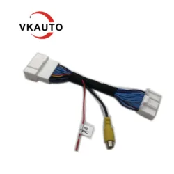 VKAUTO Backup Camera adapter cable For Toyota Hilux GD-6 2020 2021 2022 2023 OEM Unit Add After-Market Camera