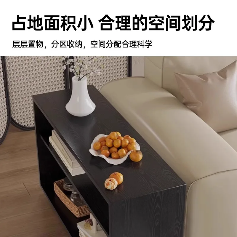 

Solid wood sofa side cabinet Bedroom Nordic removable small coffee table Living room trolley Multifunctional small apartment loc