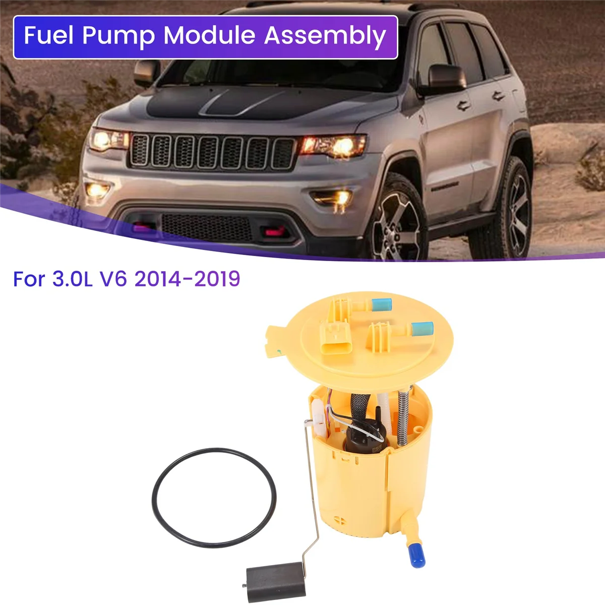 

Car Fuel Pump Module Assembly for Jeep Grand Cherokee 3.0L V6 2014-2019 SP7112M