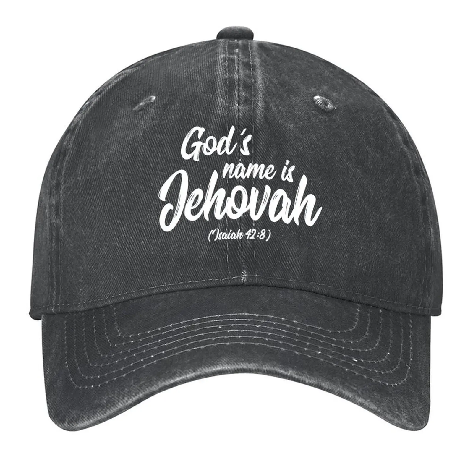 

Gods name is Jehovah Message JW Ministry Gift Idea Baseball Cap Hip Hop Fishing cap Anime Hat Hat Beach Women Hats Men's