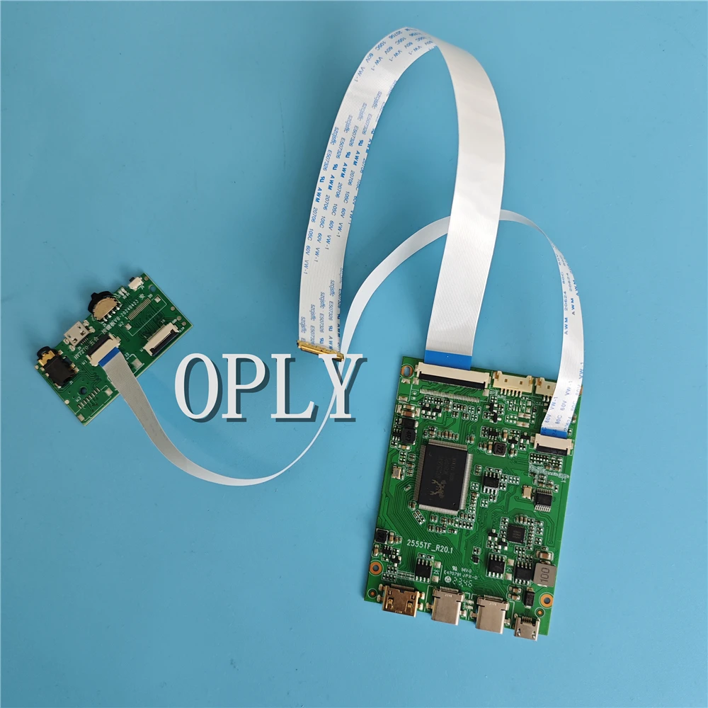 

2 ТИПА C Mini HDMI-совместимый для B160UAN04.H B160UAN04.1 B160UAN04 16 "Плата контроллера EDP 1920x1200 Комплект светодиодных панелей DIY