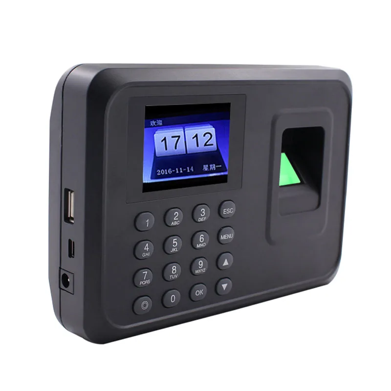 

USB Office Attendance Device Smart Fingerprint Time Attendance Software Free Time Recorder with Finger and Password