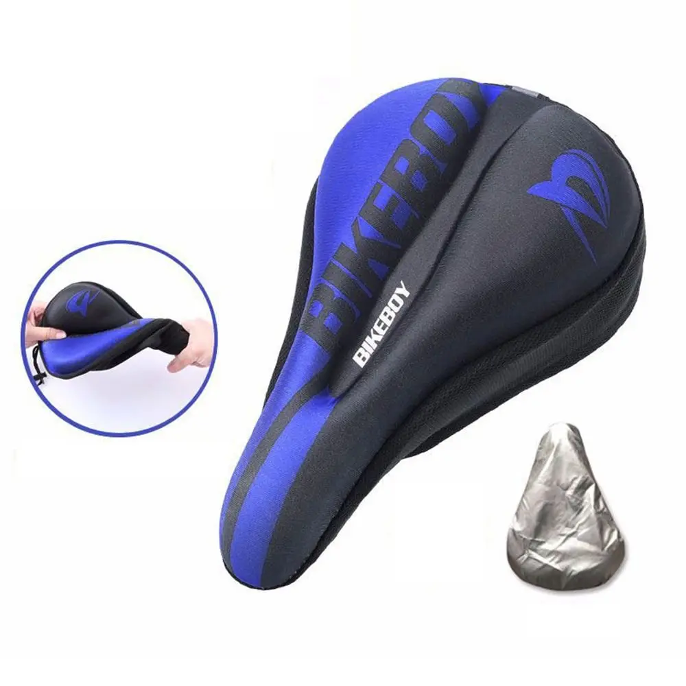 Sweat Absorption Bicycle Seat Cushion Accessories Breathable Stress Relieve Bike Cushion Sleeve Shockproof Bike Seat Cushion