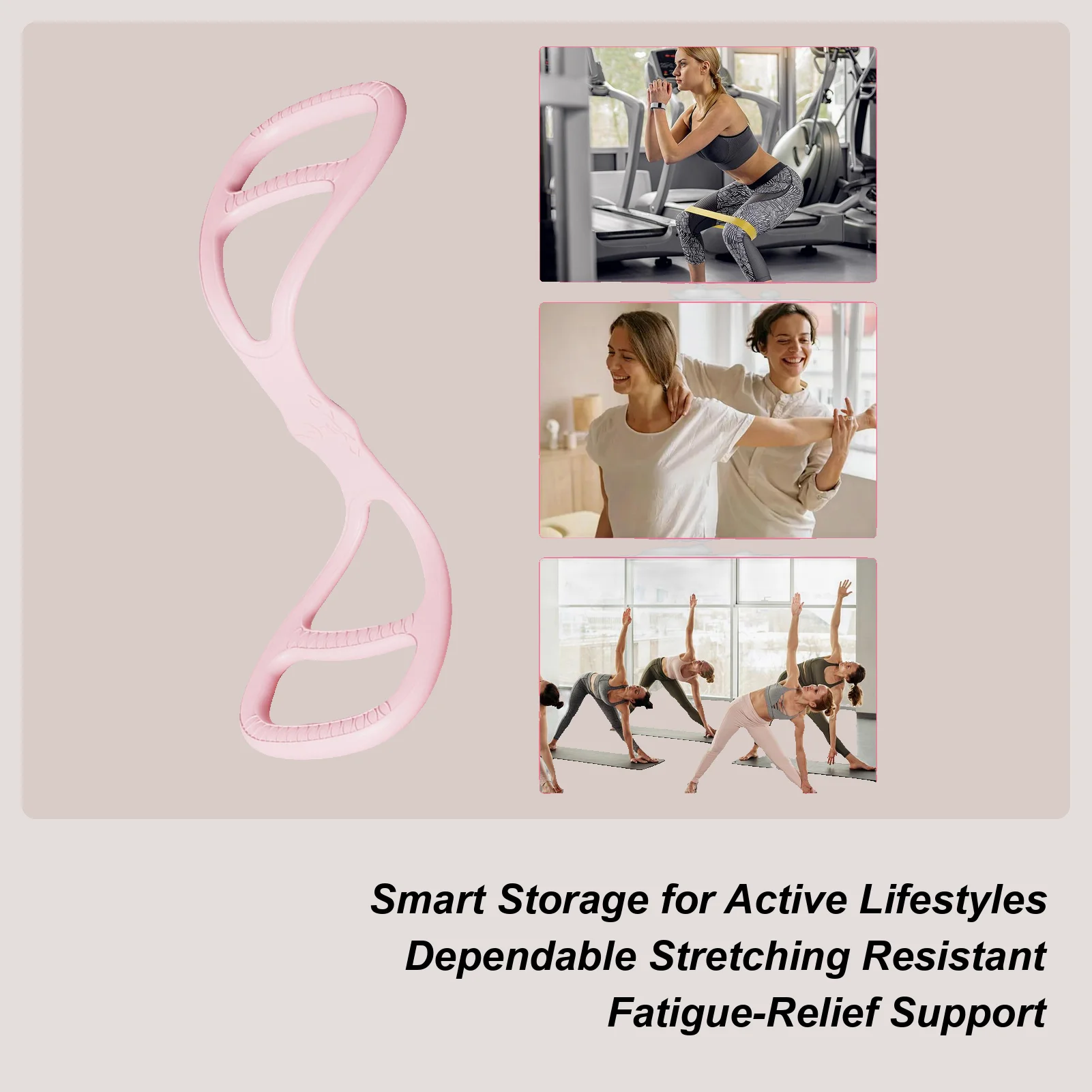 

Рисунок 8, эспандеры, силиконовая веревка для тренировки спины, для йоги, эргономичная эластичная тренировочная веревка для спины для женщин, мужчин, подростков