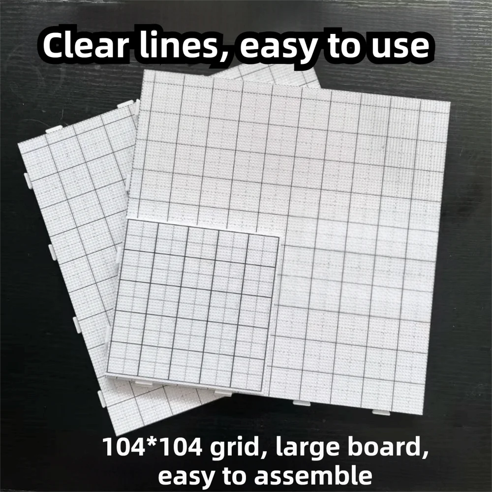 Tablice do koralików termotransferowych 104x104 pinów, odporne na ciepło, koraliki 2,6 mm, tablice do koralików Perler, kwadratowe tablice DIY do koralików Hama, zabawki edukacyjne