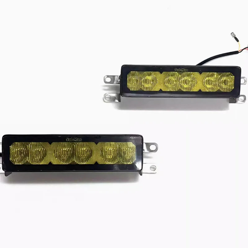 

Pop Car Yellow Fog Light For Toyota Tundra Front Bumper Daytime Running Lights DRL