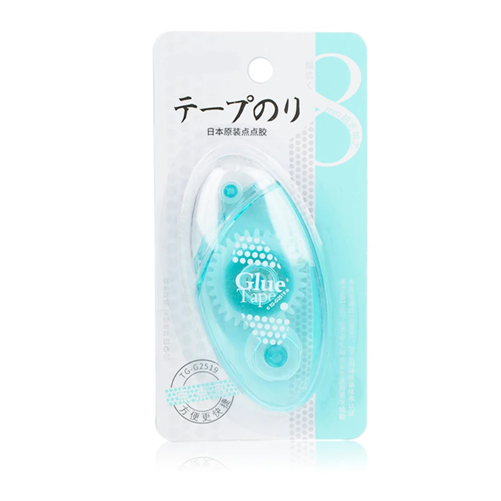 Glue Tape 8mm Width Premium Materials Strong Adhesion Easy Application Sealing Letters Scrapbooking DIY Work Adorable