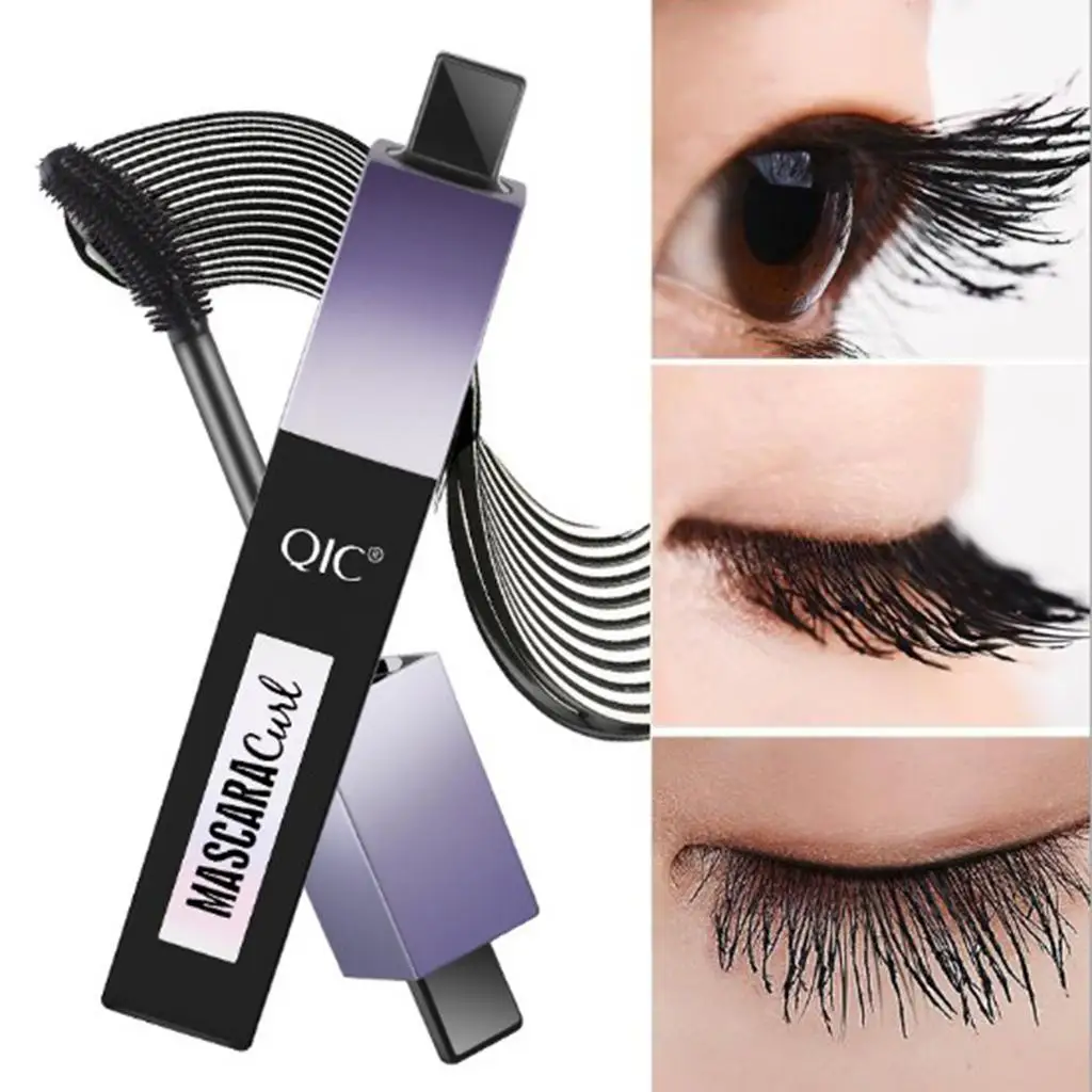 Mascara noir Mascara à friser allongeant et épais naturel