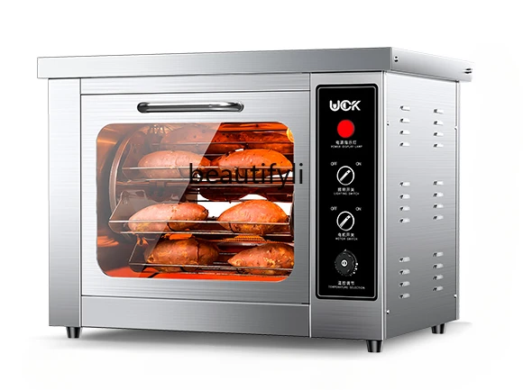 

New electric roasted sweet potato machine commercial stall roasted pear roasted sweet potato stove special