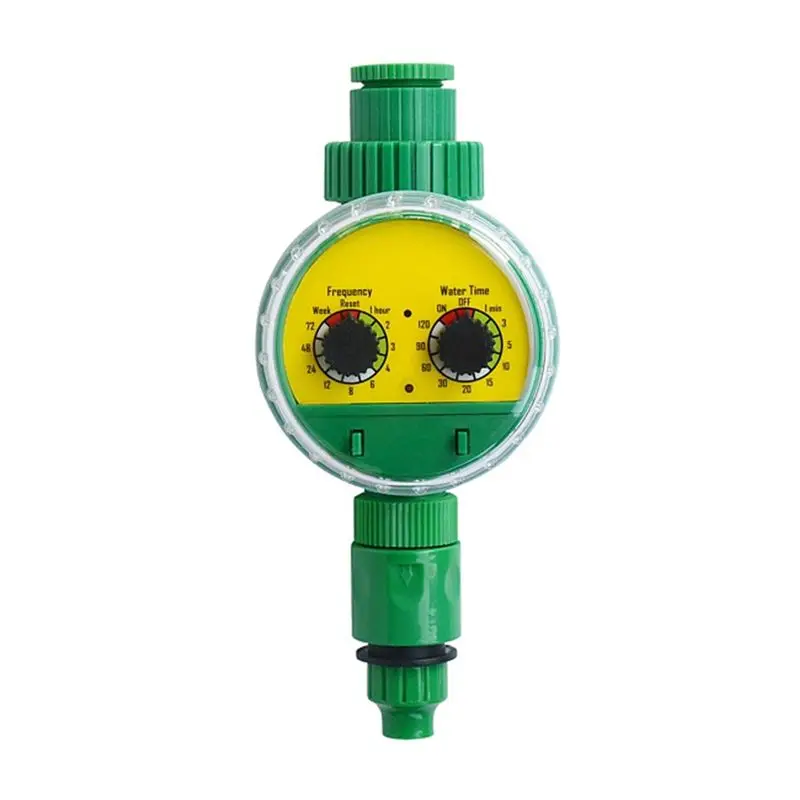 

A24F-Green Outdoor Plastic Garden Electronic Automatic Watering Hose Irrigation Timer Faucet Water Hose