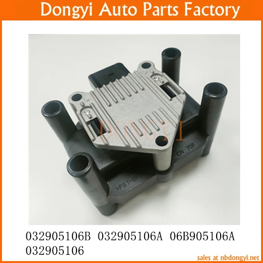 Ignition Coil OE NO. 032905106B 032905106A 032905106 06B905106A