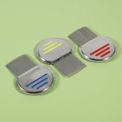 Stainless Steel Terminator Lice Comb Kids Hair Rid Headlice Super Density Teeth Remove Nits Comb Nit Free