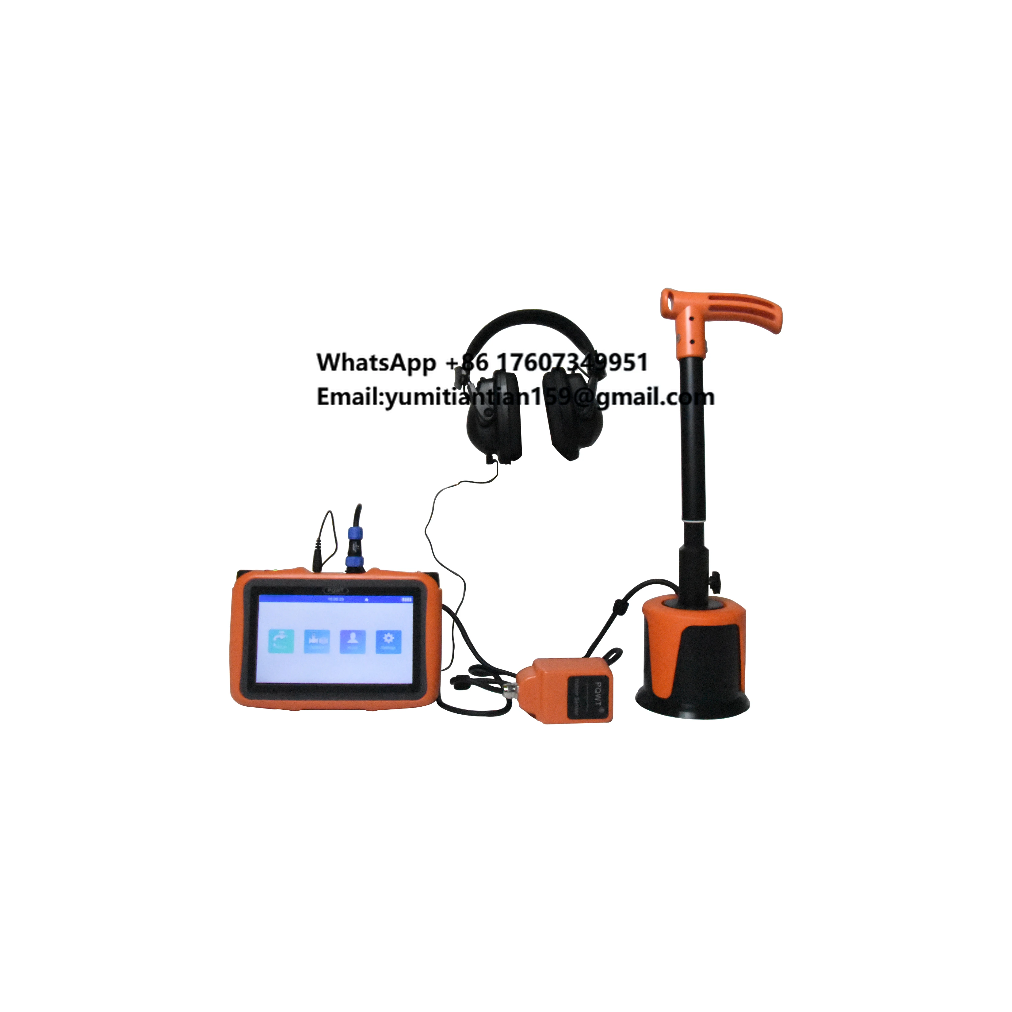 -L3000 Outdoor Digital Multifunctional Water Leakage Detection Underground Pipeline Leak Detector OEM Touch Screen Portable