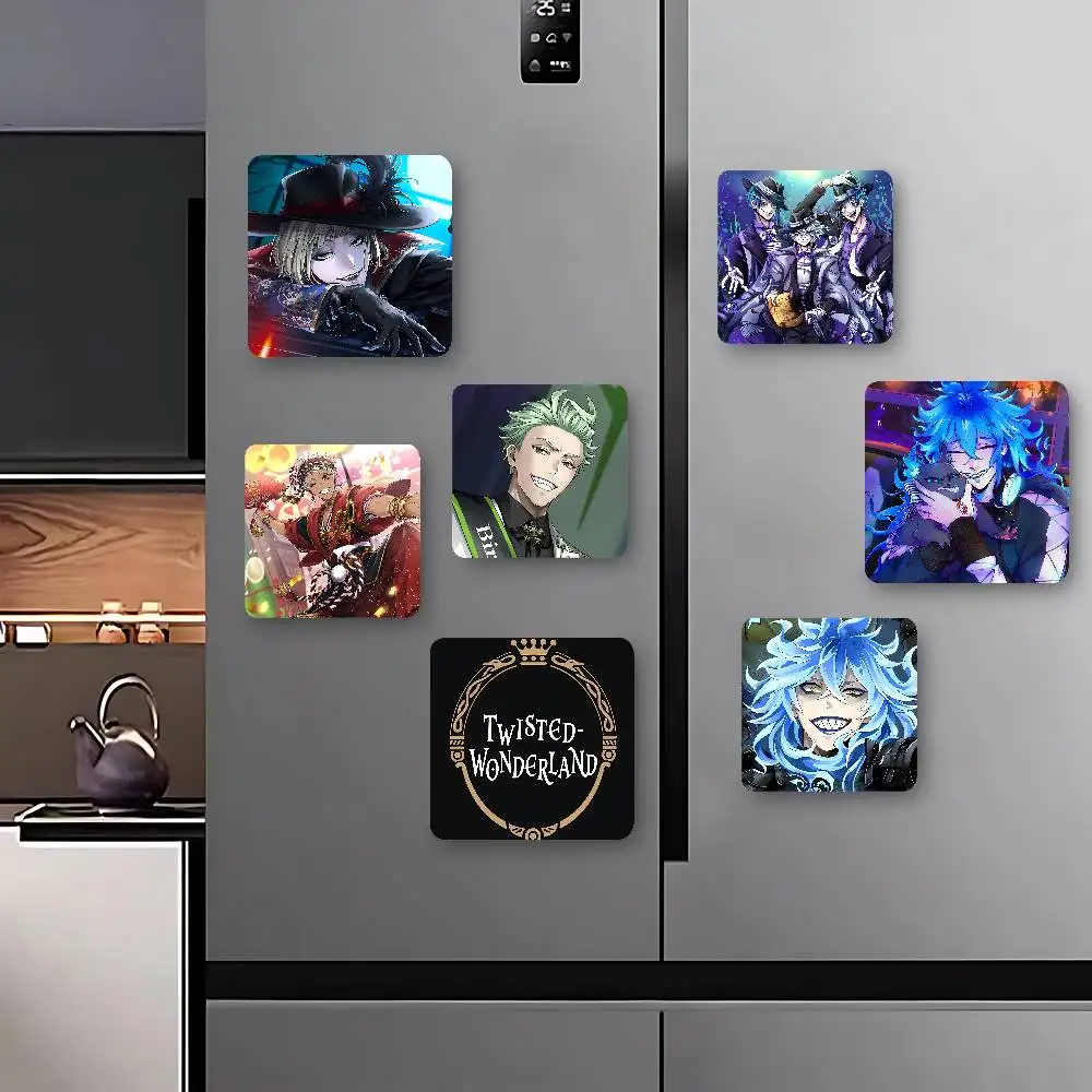 Twisted Wonderland Game Refrigerator Magnet Personalized Creative Magnetic Stickers With Magnets