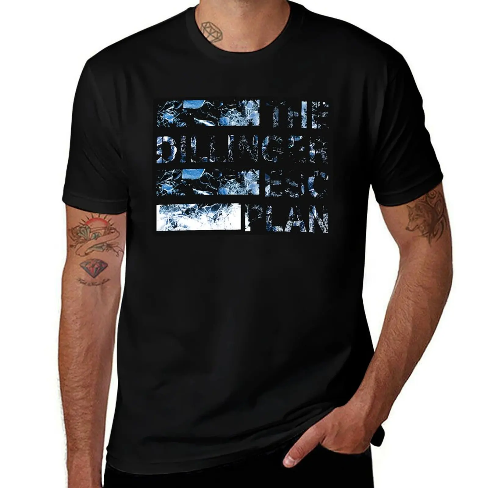 the dillinger escape plan band18 T-Shirt Daily Work Short Sleeve Top