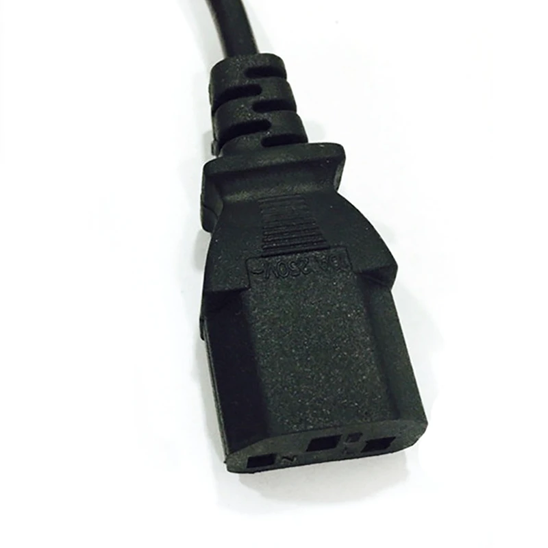 Сетевой шнур 1,2 м для ЦП переменного тока, штепсельная вилка стандарта США, 2-контактный продукт, суффикс сетевой шнур для ПК, монитора компьютерного принтера