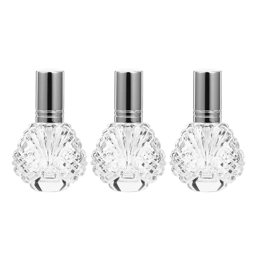 3Pcs Glass Spray Bottles Refillable Perfume Atomizer Sub Bottle Travel Accessories for Aromatherapy Cosmetics Portable Storage