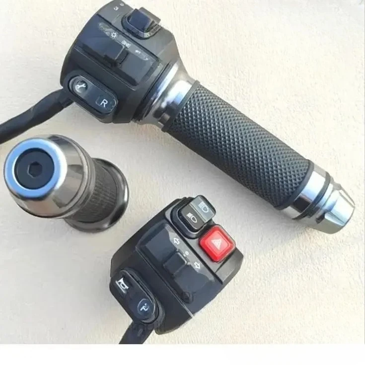 Electric Vehicle Multi-Function Throttle Handle M3 M5 Z6 Combination Switch Assembly, Disc Brake Handle