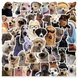 50pcs Cute Funny Dogs Stickers Cartoon Aesthetic Decals For Phone Laptop Suitcase Skateboard Refrigerator Waterproof Stickers