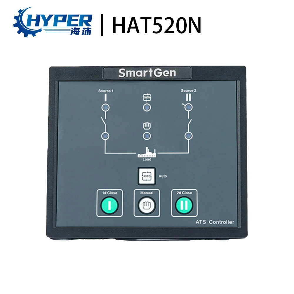 

Smartgen HAT520N Automatic Transfer Switch Controller Generator Set Dual Power Supply Ats Cabinet Board Pannel Control Module