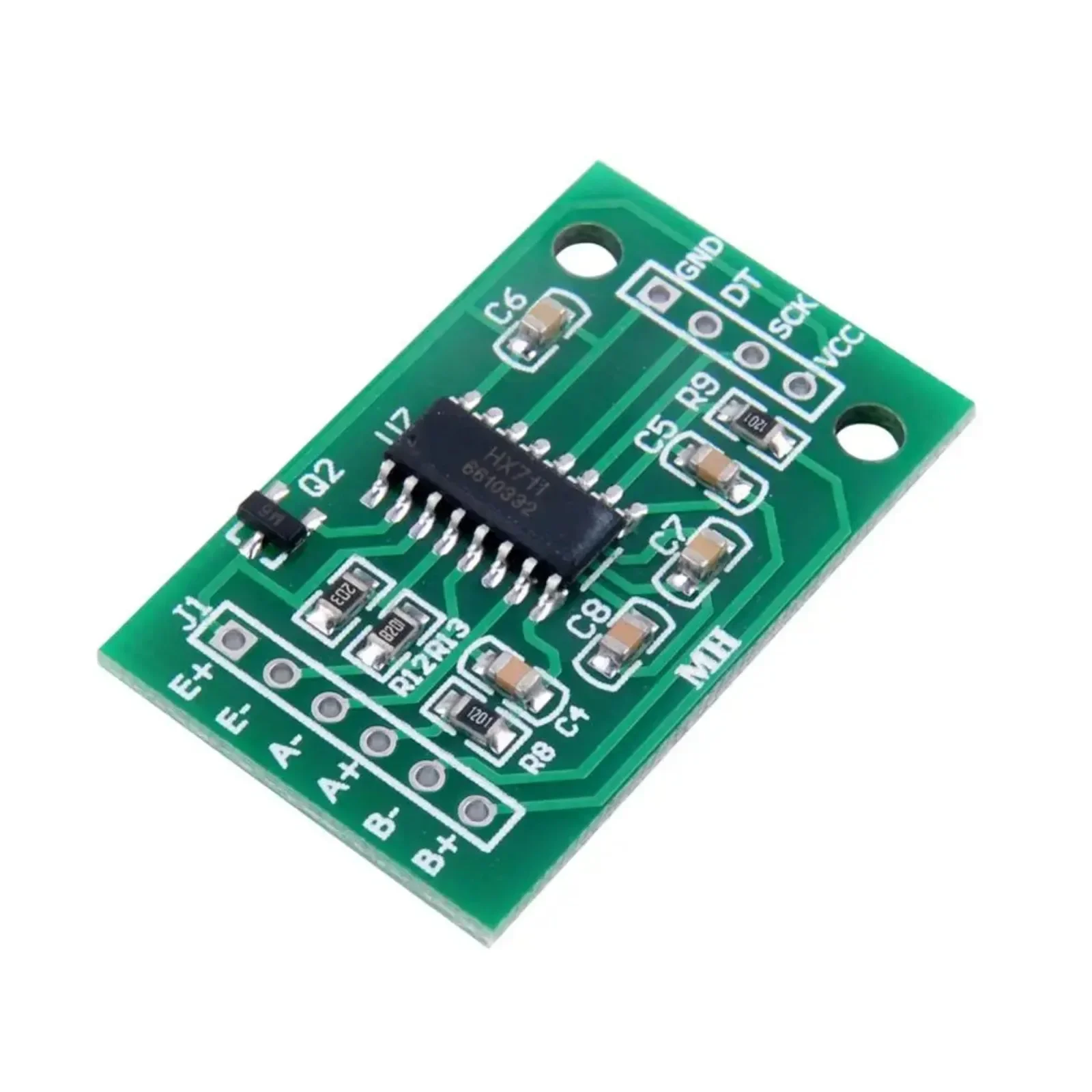 DIYmall 500g Load Cell + HX711 24Bit ADC Module for Arduino – High Precision Weight Sensor with Dual Channel Input