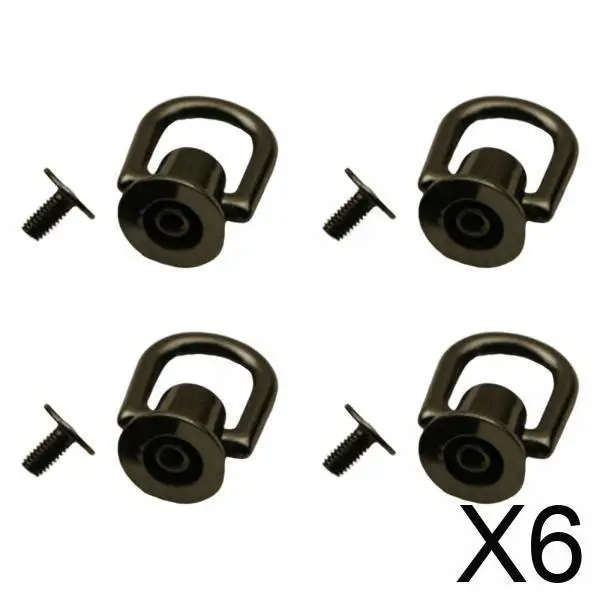 

Bag Side Anchor Metal Connector D Rings Stud Keychain Lanyard Clasps Beads Key Ring Accessories for Leather Crafts