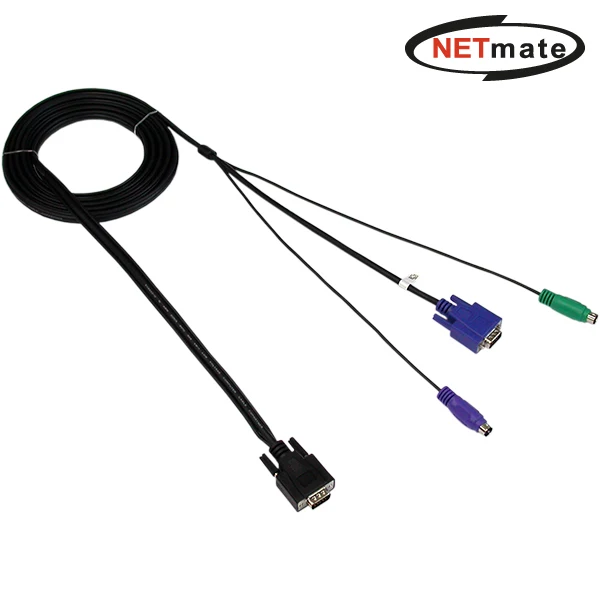 Gangwon Electronics 3L-12018C KVM 3-in-1 Cable 1.8m (RGB)