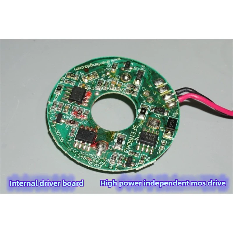 12V/15V 1.1A 13000RPM 고속 브러시리스 터보 모터, 듀얼 볼 베어링 16W 내장 드라이버 진공 청소기 블로워용