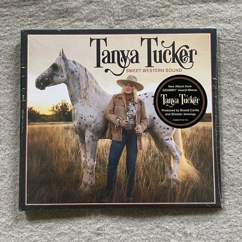 Tanya Tucker Sweet Western Sound CD Produced by Brandi Carlile Grammy Winner Authentic Texas Sound High Quality Disc for Fans