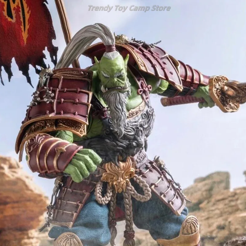 

24 см Фигурка World of Warcraft Orc Blade Master Аниме Фигурка World of Warcraft Guardian of The Horde Модель Декора Игрушка в подарок