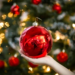 Christmas decorations Ball 15cm Decorative Ornaments Ideal For Shopping Malls And Hotels Christmas Colorful Ball Decorations