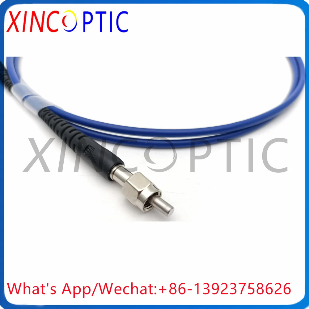 

SUH100 SMA905-SMA905 3.0mm 105/125 UV-VIS200-1100nm 0.22NA 1/2/3/5M Silica Metal Ferrule SMA 100um Fiber Optic Patch Cord Cable