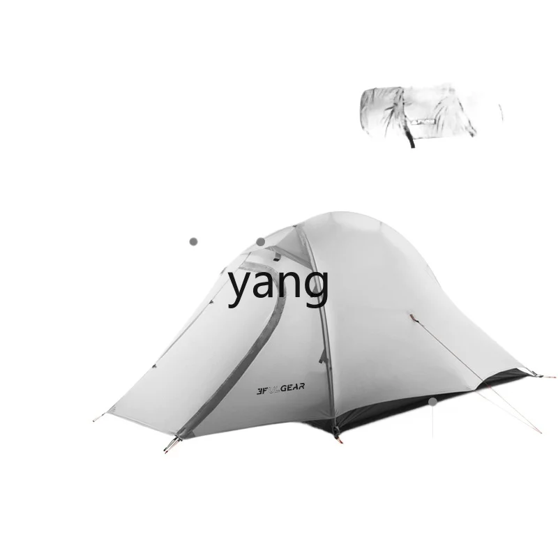 Yjq Tent Silicon Coated Ultra-Light Waterproof Rainproof Wind-Resistant Outdoor Camping Camping Fish Ridge Tent