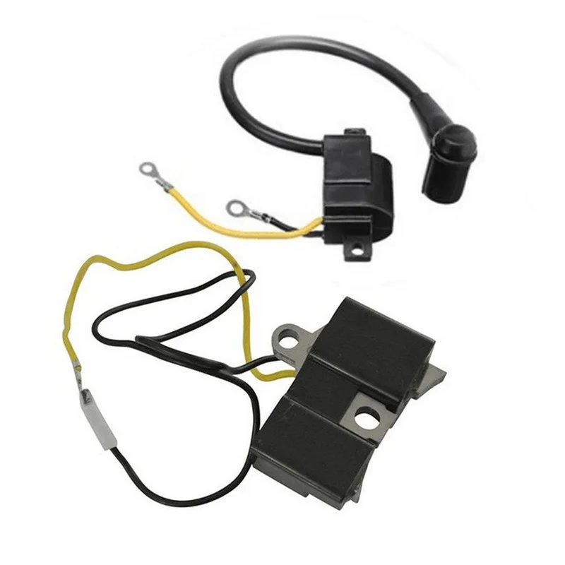 Replacement Ignition Coil For Husqvarna 61 162 266 630 670 501517201 501516201, Magneto Igniter Fit Gas Chainsaw Garden Accessor