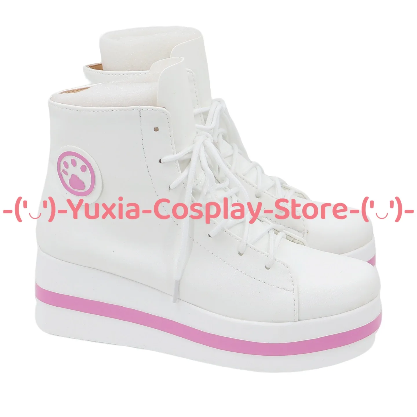 Yuxiacosplay! Projekt Sekai Akiyama Mizuki Cosplay Schuhe Anime Charakter Prop PU Leder Stiefel Halloween Karneval Party Kostüm