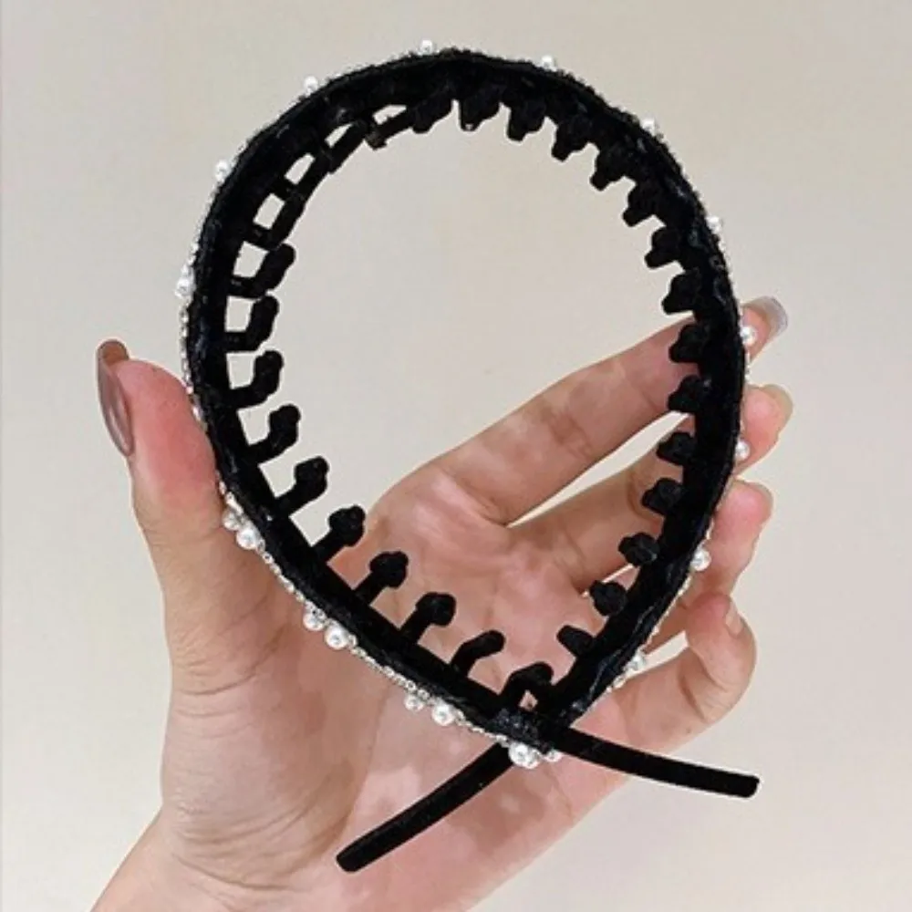 موضة U شكل الشعر الأطواق ليوبارد نمط عدم الانزلاق التسنين هيرباند بلون موجة مشط موجة رباطات للنساء الفتيات #2