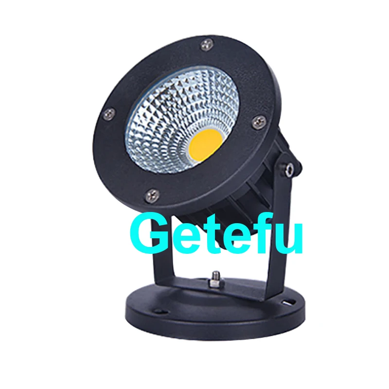 LED Cob Outdoor Garten Licht LED Rasen Lampe Spike 18W 15W 10W 7W wasserdichte Glühbirne AC220V 110V 12V Landschaft IP65 Weg Scheinwerfer