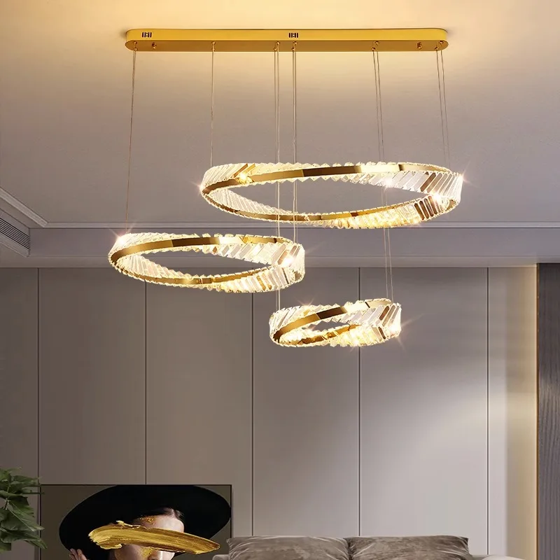 Decoração para casa Luzes Pingente, Luxo Cristal, Sala Lustre, Quarto Lâmpada Pingente, Luz de teto, Iluminação Interior