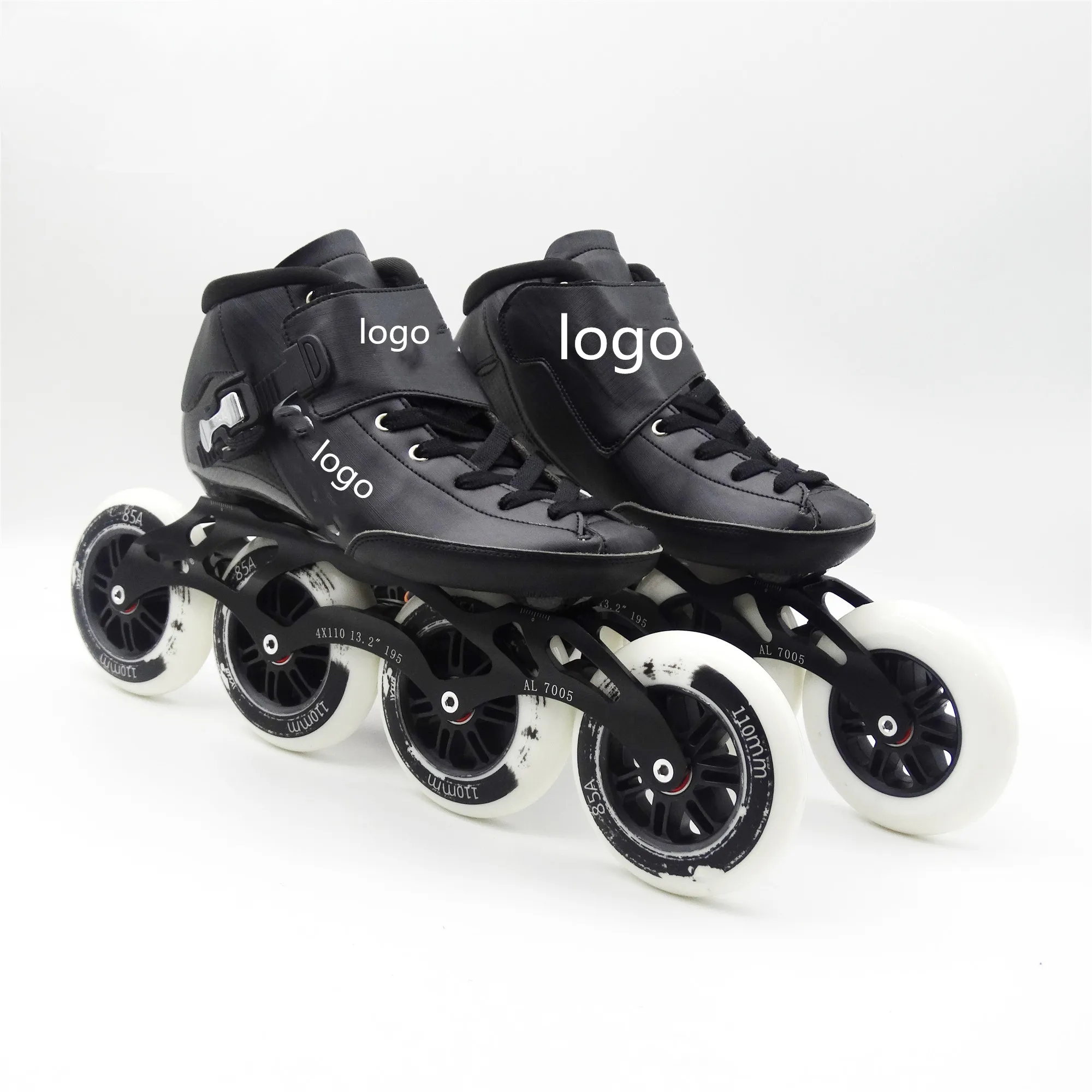 

Skataing Shoes Pu Wheels 100/110/125mm Carbon Fiber Speed Roller Skates Inline Professional