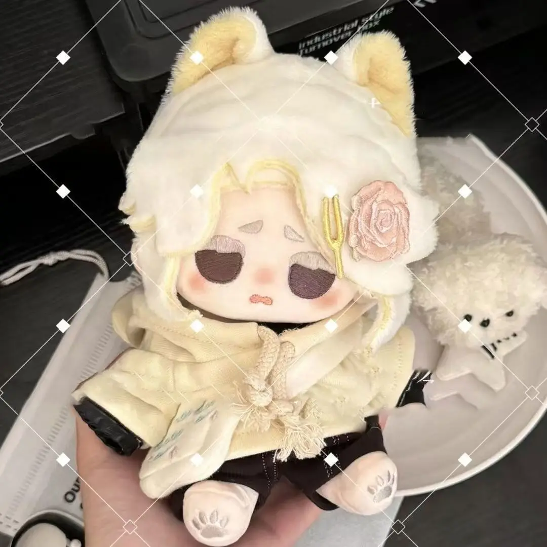 

Identity V Frederick Kreiburg Атрибут 20 см Игрушки Плюшевые куклы Одевание Хлопковые куклы Уши Тело Плюшевые аниме Косплей Подарок на день рождения