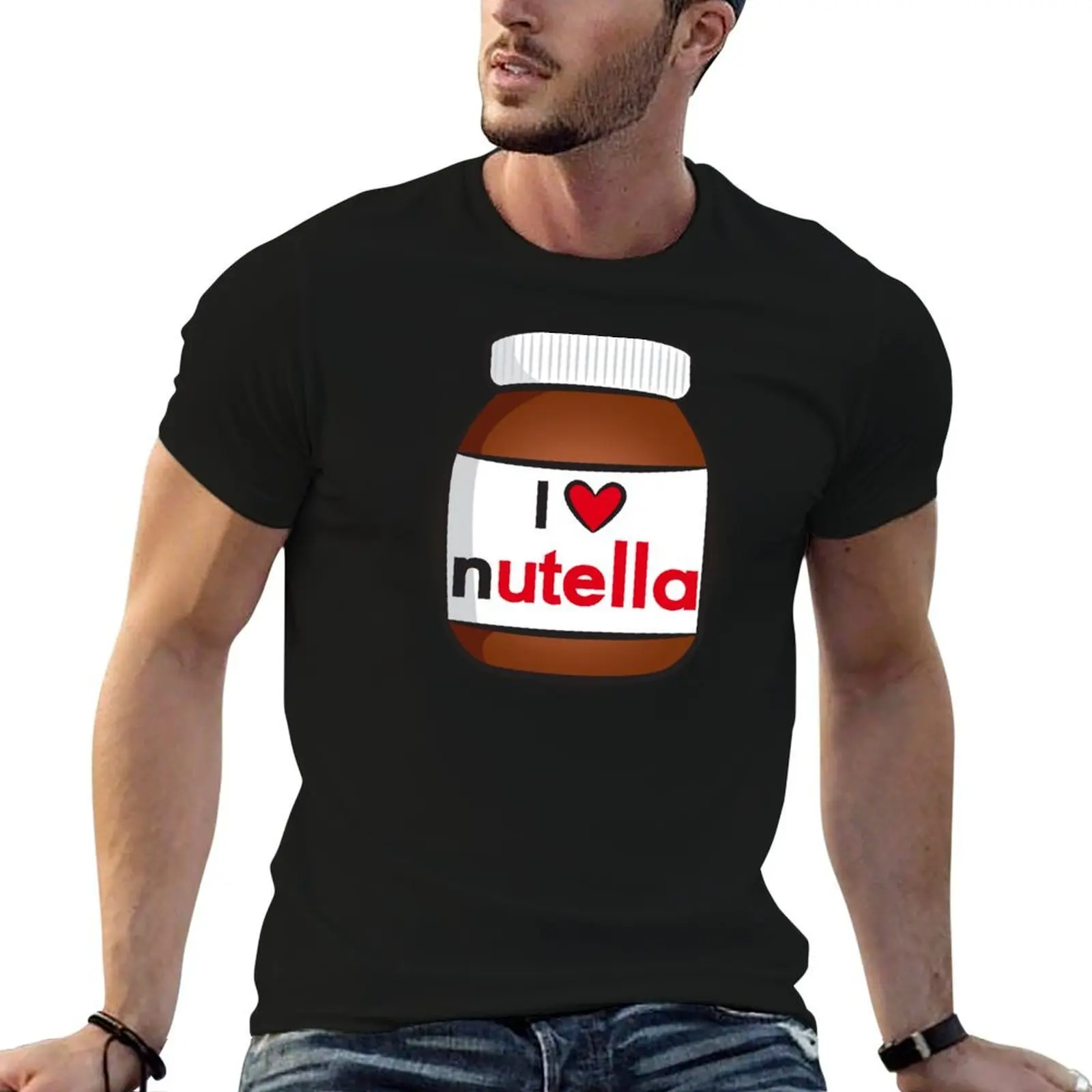 I <3 Nutella T-Shirt luxury designer street wear mens designer t shirt