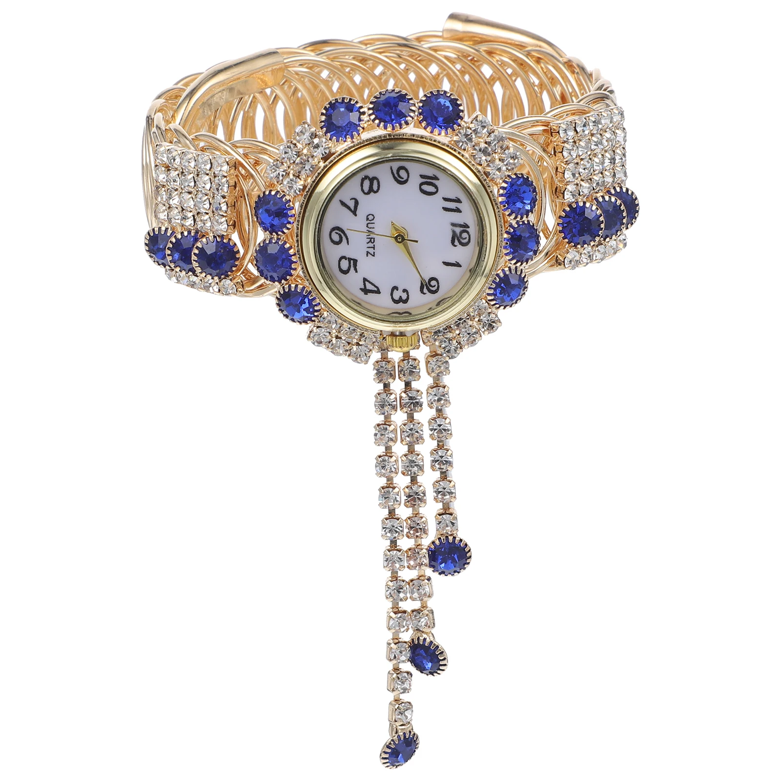 

1pc Lady Quartz Watch Delicate Small Golden Bangle Wristwatch Fashion Bracelet Timepiece Gift For Women Birthday Christmas