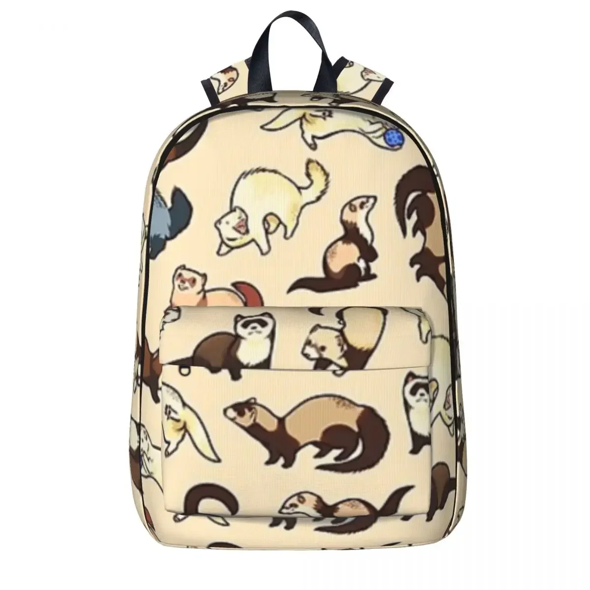 Cat Snakes Woman Backpacks Boys Girls Bookbag Casual Students School Bags Portability Travel Rucksack Shoulder Bag