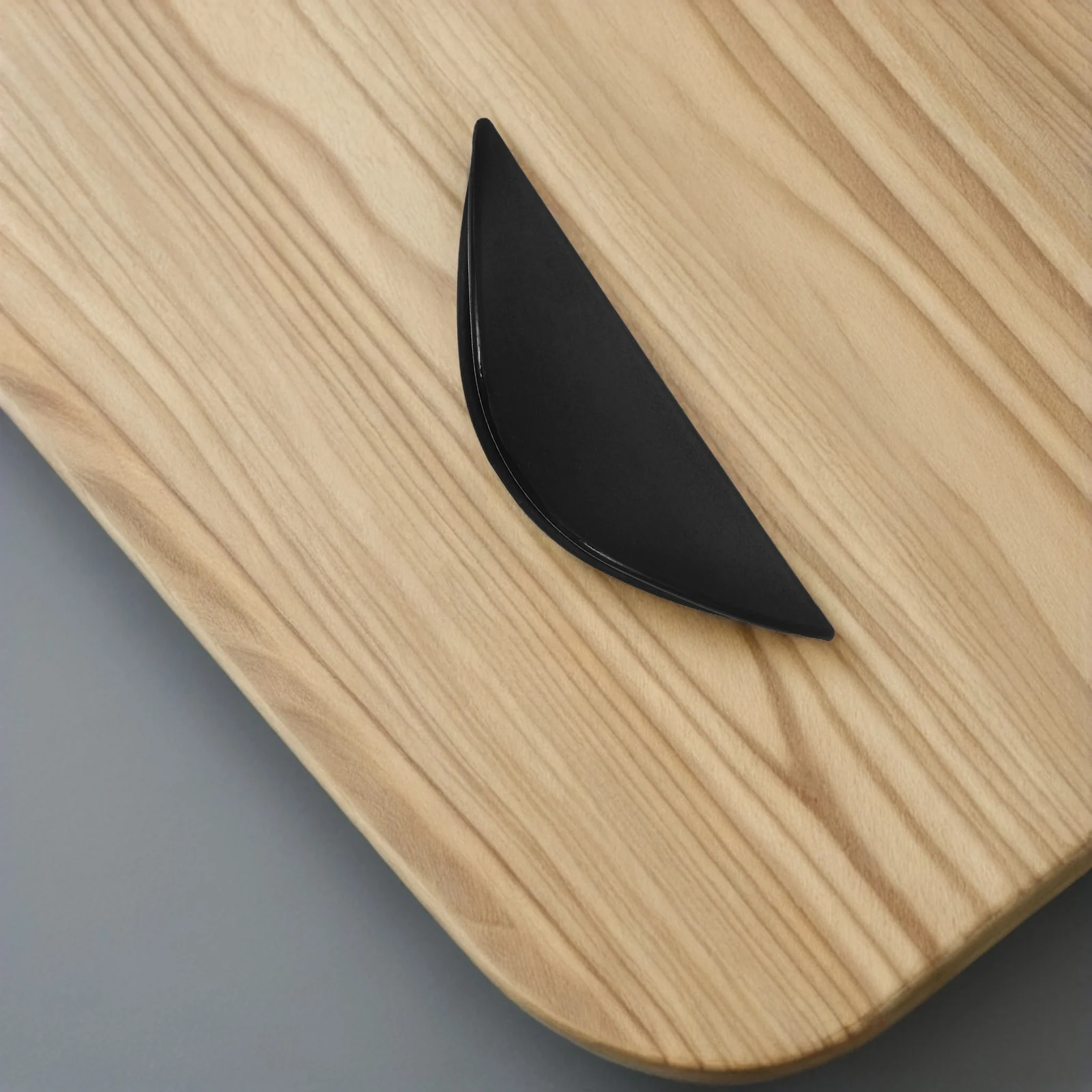 6 قطعة درج لاصق يسحب الذاتي عصا مقابض للخزانة لا الحفر لخزانة المطبخ خزانة الأثاث نصف دائرة حافة علامات التبويب الاصبع