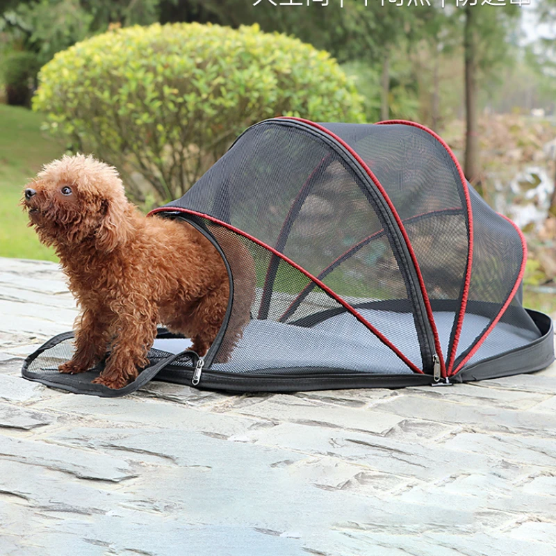 

Pet tent, summer mosquito net, puppy cat litter, teddy kennel, small dog outdoor dog cage