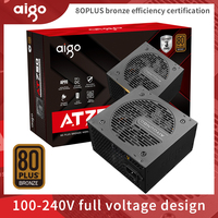 Aigo AT ATX power supply pc 550W 650W 750W Competitive Game Gamer 80PLUS100-240V full voltage Desktop computer 120mm fan PSU