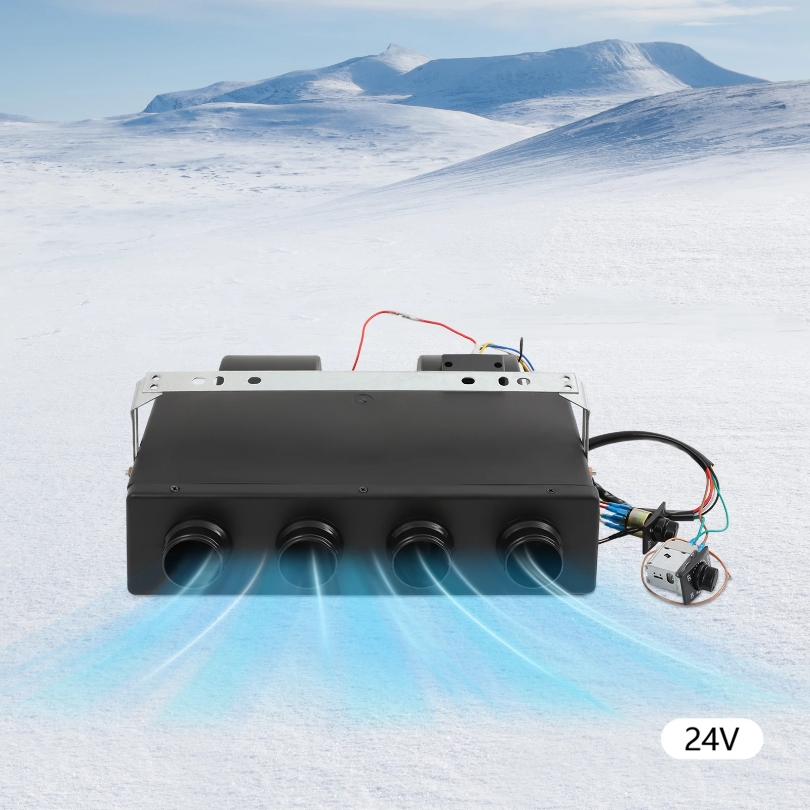 에어컨 증발기 3300kcal/h 냉각 3단계 속도 조절 3-8 ° C 조정 65dB 저소음 400CFM 공기량