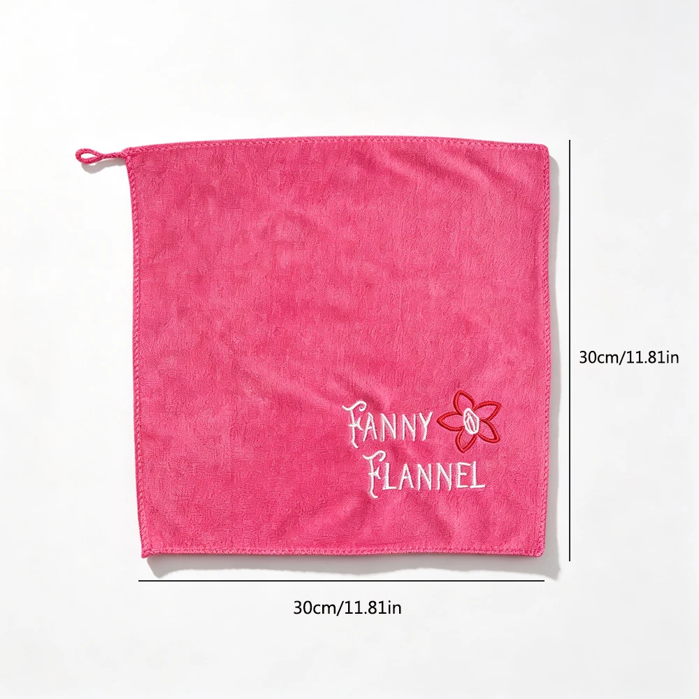 Hilarious “Private Parts” Funny Letters Embroidered Towel – Perfect Gift for Women, Bachelorette Party Favor