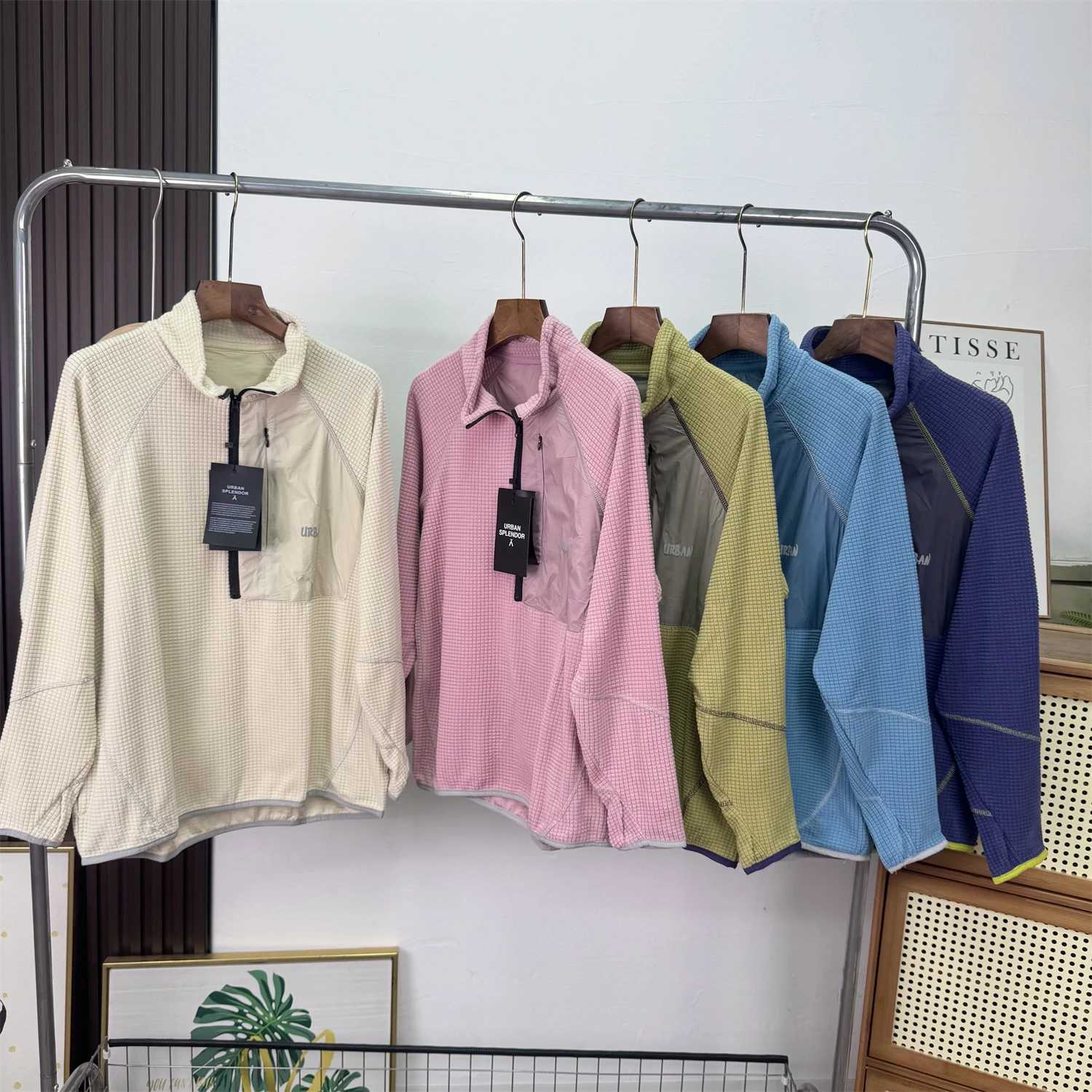 

Толстовка для активного отдыха с начесом, с воротником-стойкой, длинными рукавами, из полиэстера, повседневная, удобная, для пар