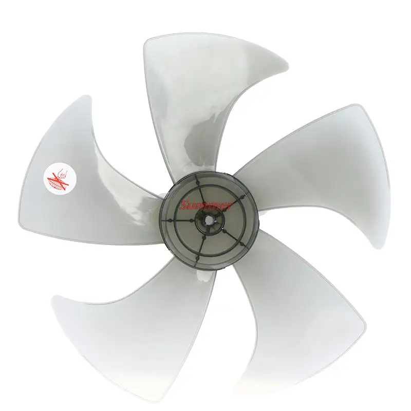 12/14 Inch Plastic 5 Leaves Fan Blade Household Fan Blades For Pedestal Transparent Table Stand Fanner General Accessories